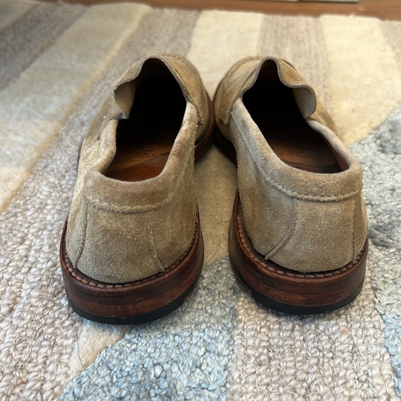 Men’s Alden unlined Penny Moc Suede Loafers US6D - Picture 7 of 8